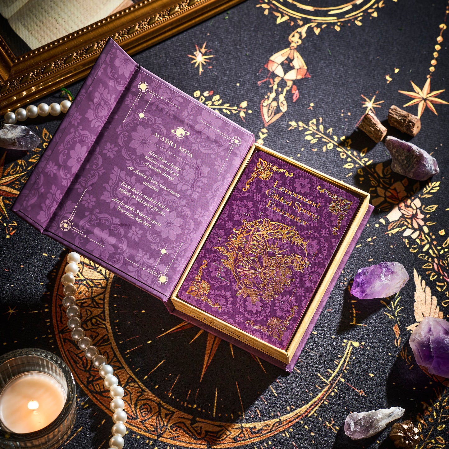 Gilded Spring Encounter Lenormand
