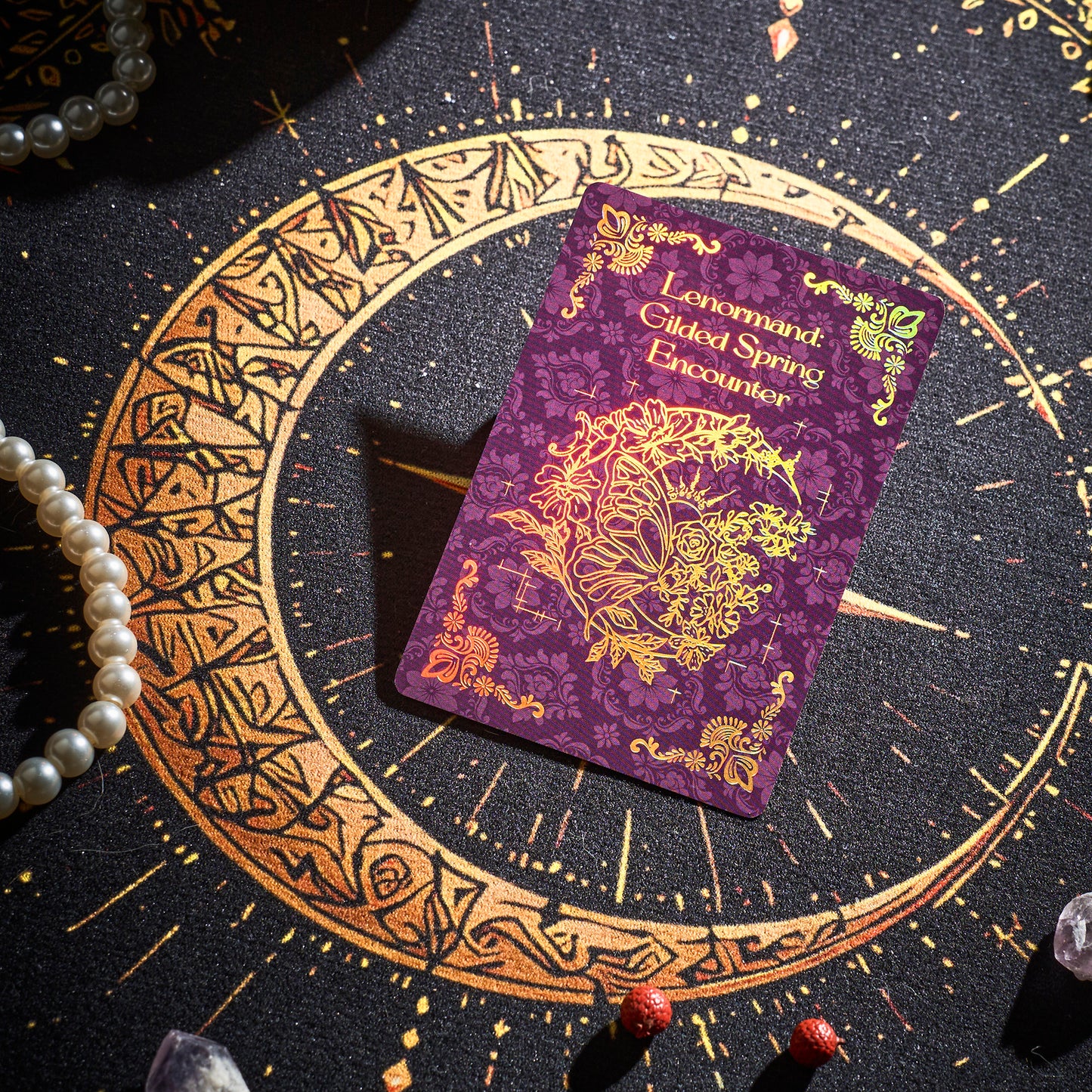 Gilded Spring Encounter Lenormand