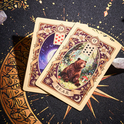 Gilded Spring Encounter Lenormand