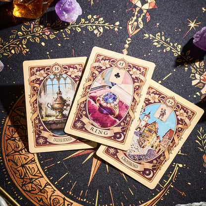 Gilded Spring Encounter Lenormand