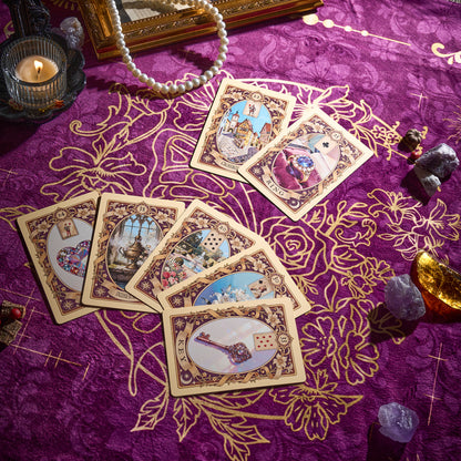 Gilded Spring Encounter Lenormand