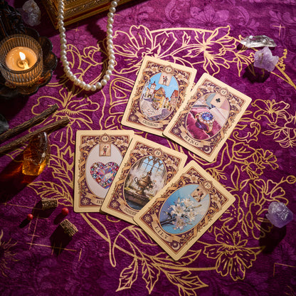 Gilded Spring Encounter Lenormand