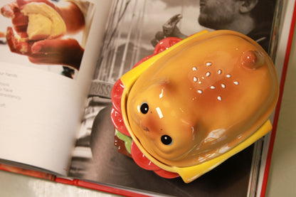 Burger Cat Plate Set