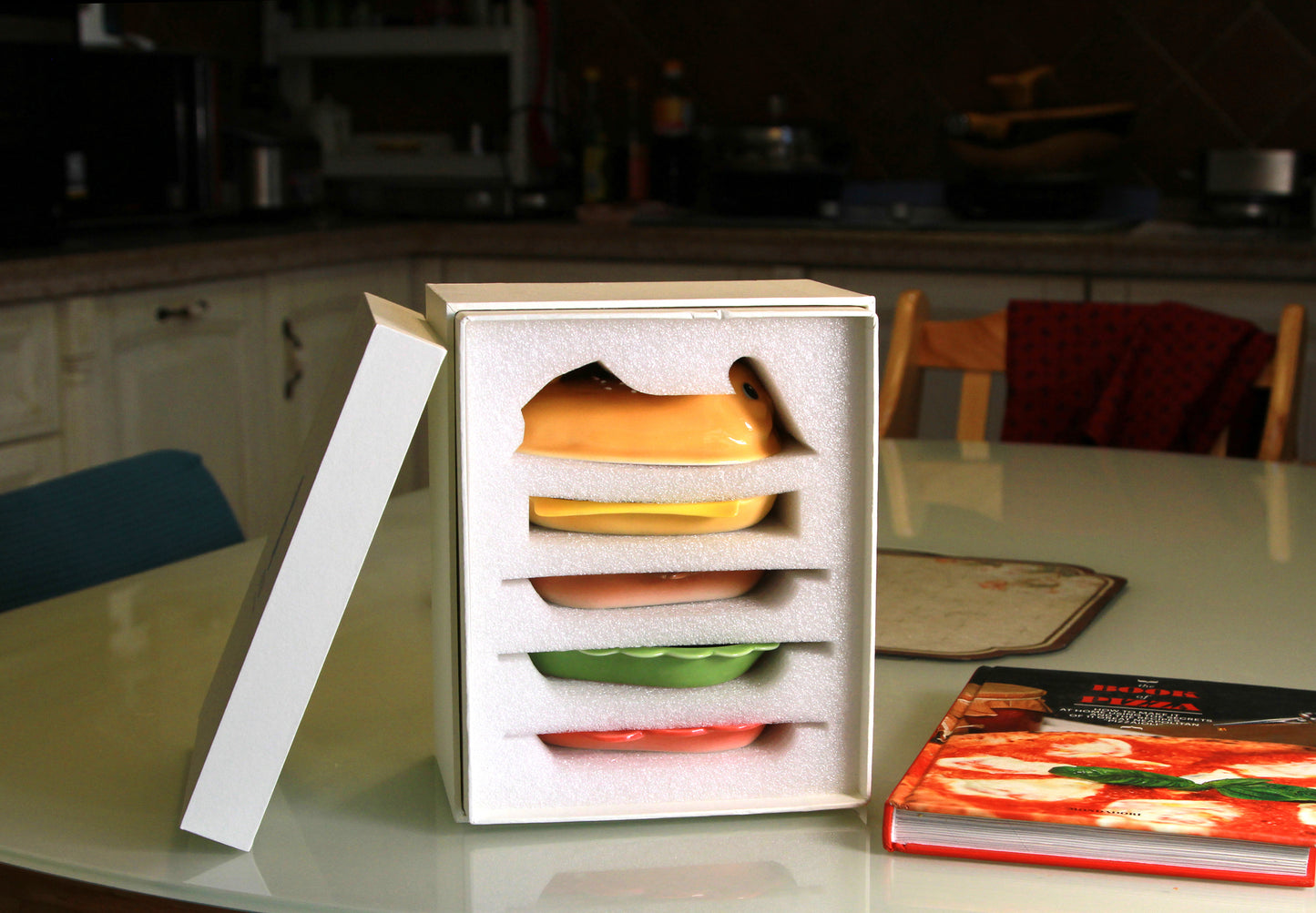 Burger Cat Plate Set