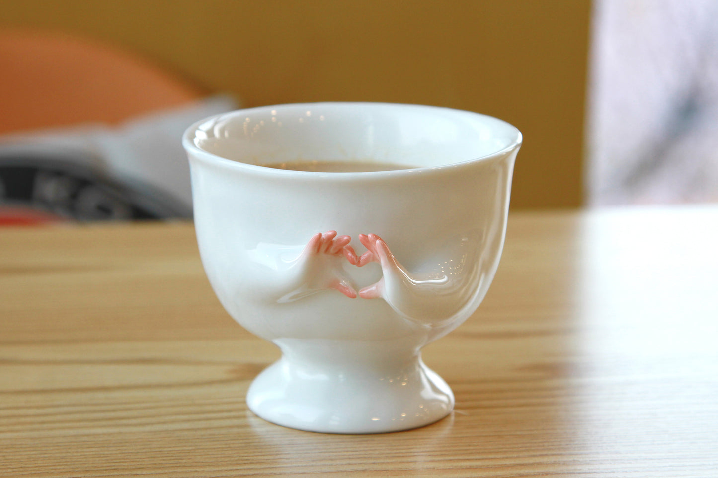 Finger Heart Cup