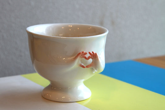 Finger Heart Cup