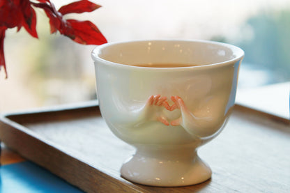 Finger Heart Cup