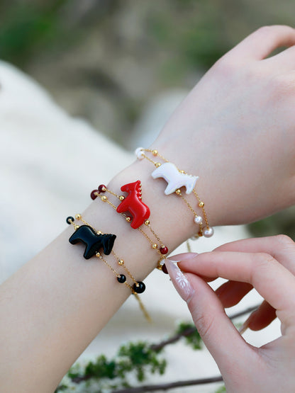 YIHE Ceramic Bracelet "Dream Pony"