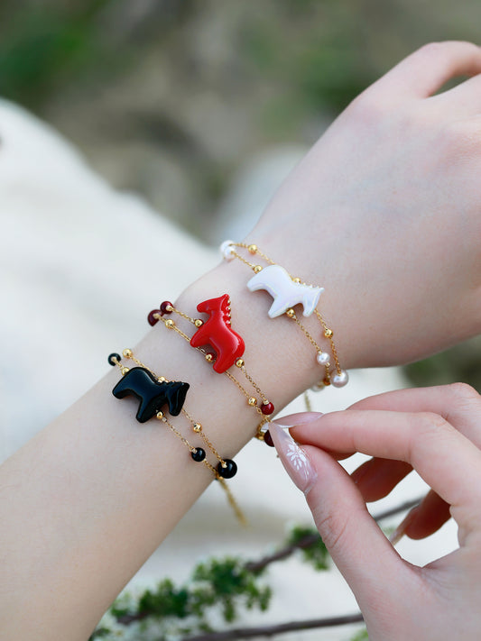 YIHE Ceramic Bracelet "Dream Pony"