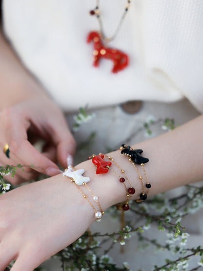 YIHE Ceramic Bracelet "Dream Pony"