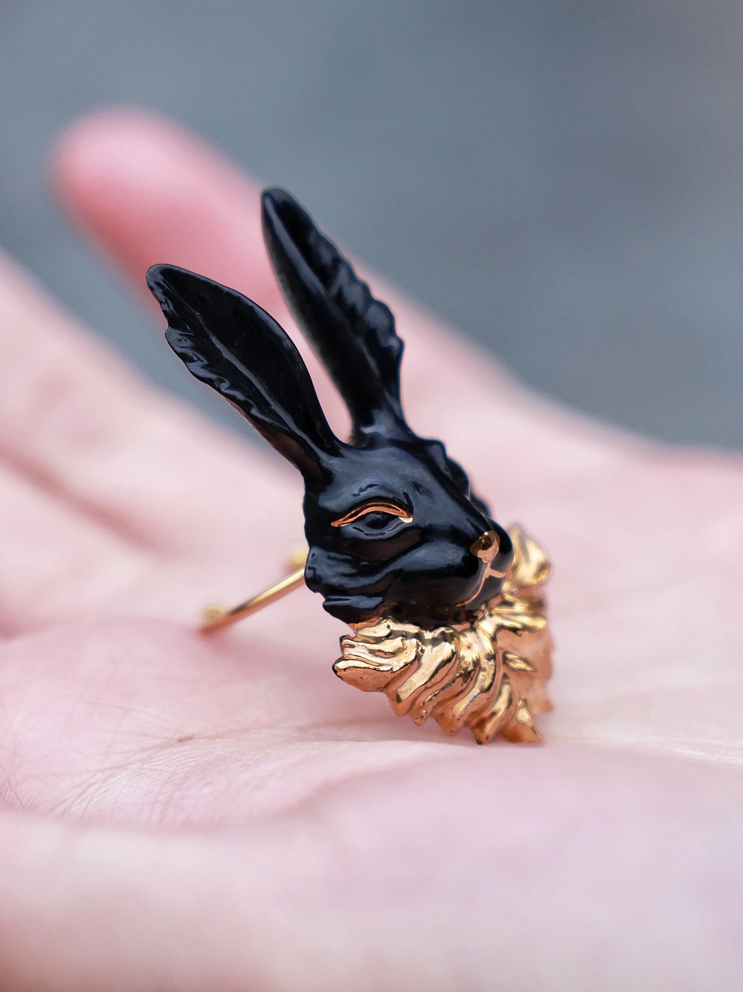 YIHE Ceramic Jewelry "Golden Whisker"