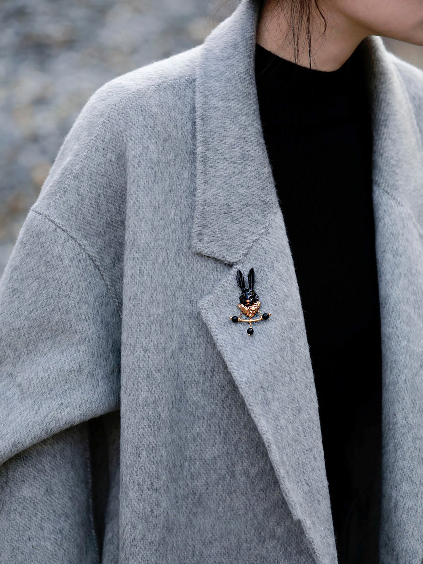 YIHE Ceramic Jewelry "Golden Whisker"
