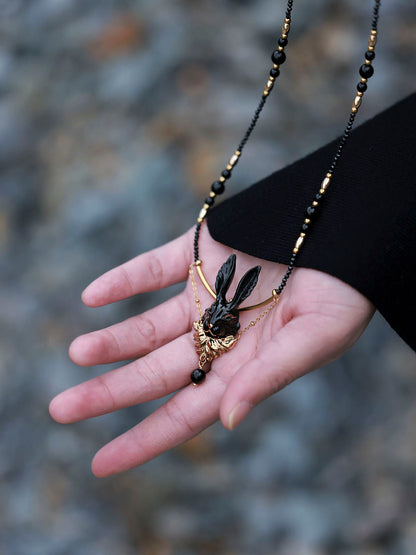 YIHE Ceramic Jewelry "Golden Whisker"