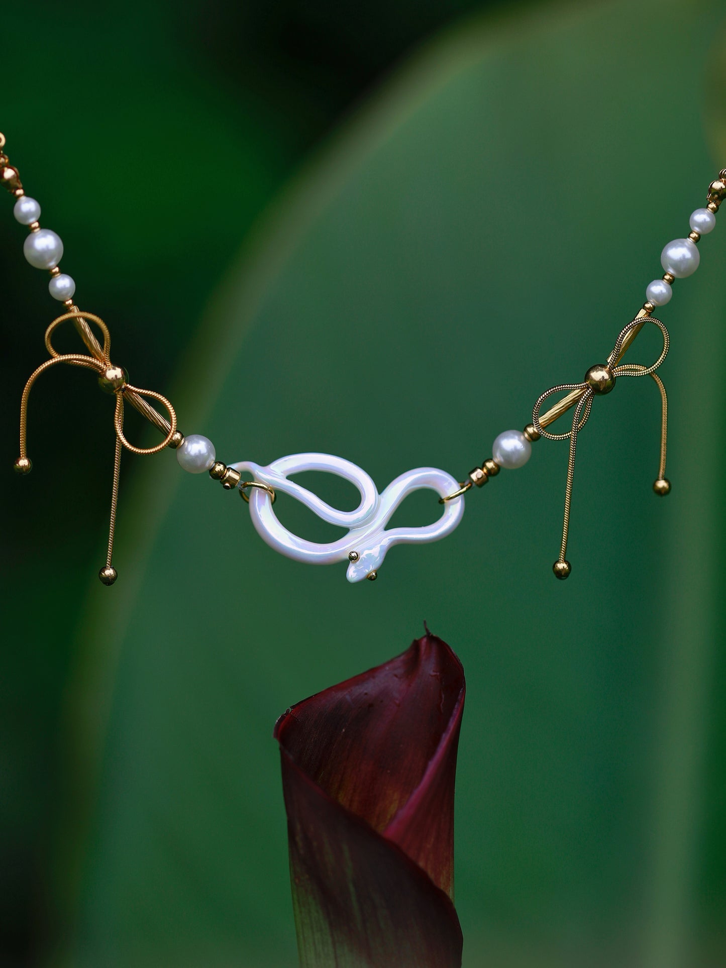 YIHE Ceramic Jewelry "Infinity Snake"