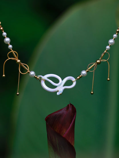 YIHE Ceramic Jewelry "Infinity Snake"