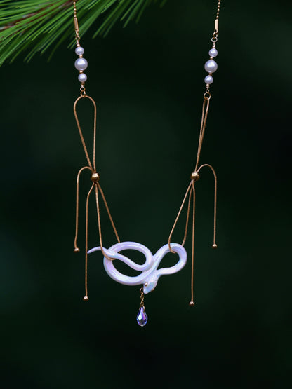 YIHE Ceramic Jewelry "Infinity Snake"