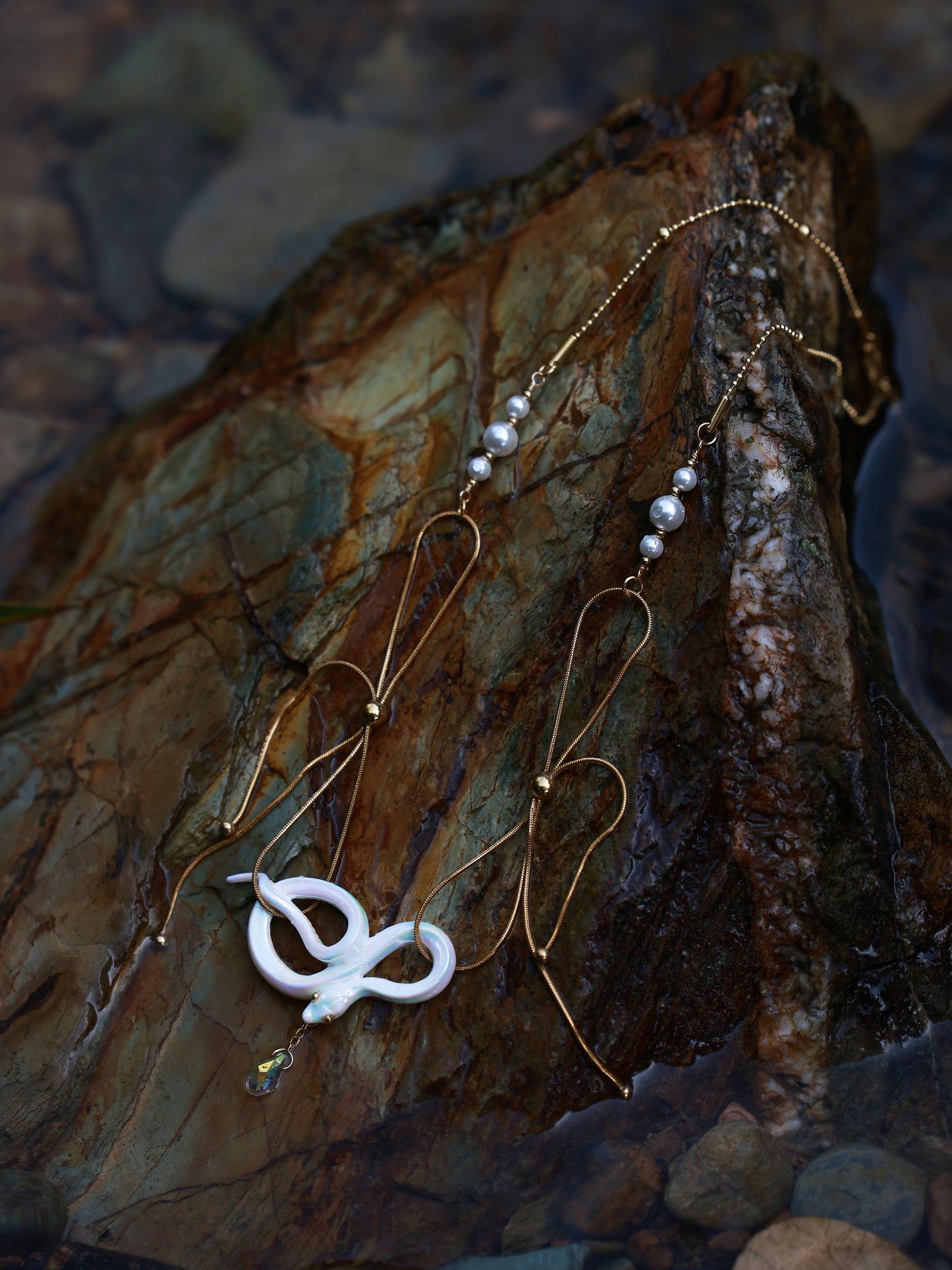 YIHE Ceramic Jewelry "Infinity Snake"