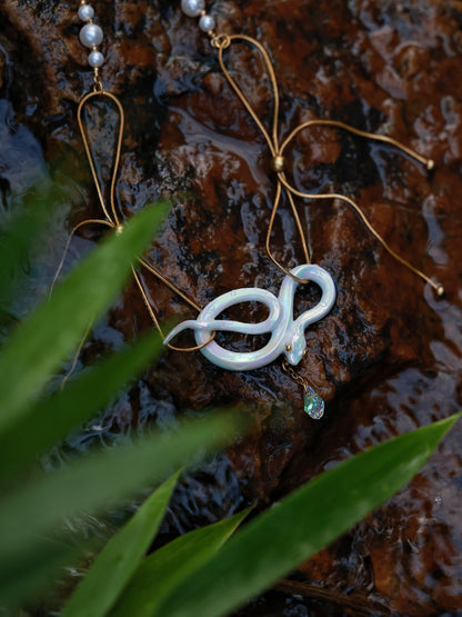 YIHE Ceramic Jewelry "Infinity Snake"