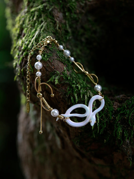 YIHE Ceramic Jewelry "Infinity Snake"