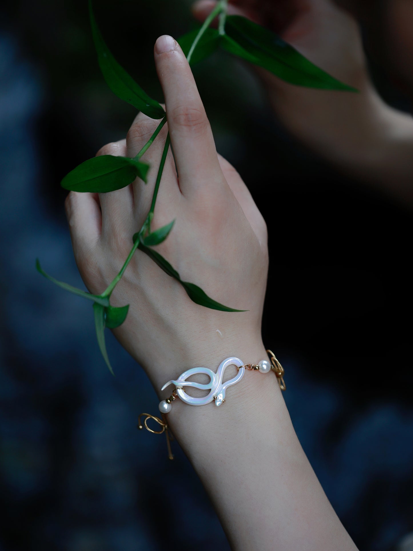 YIHE Ceramic Jewelry "Infinity Snake"