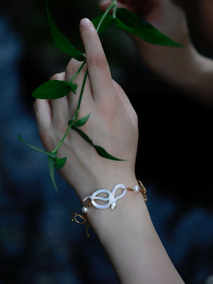 YIHE Ceramic Jewelry "Infinity Snake"