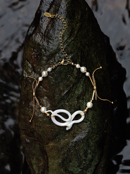 YIHE Ceramic Jewelry "Infinity Snake"