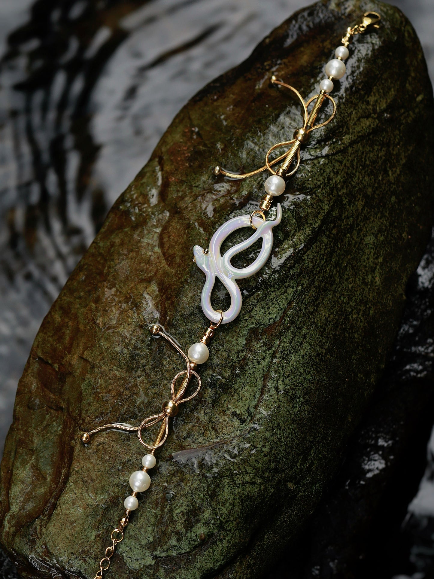 YIHE Ceramic Jewelry "Infinity Snake"