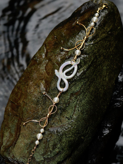 YIHE Ceramic Jewelry "Infinity Snake"