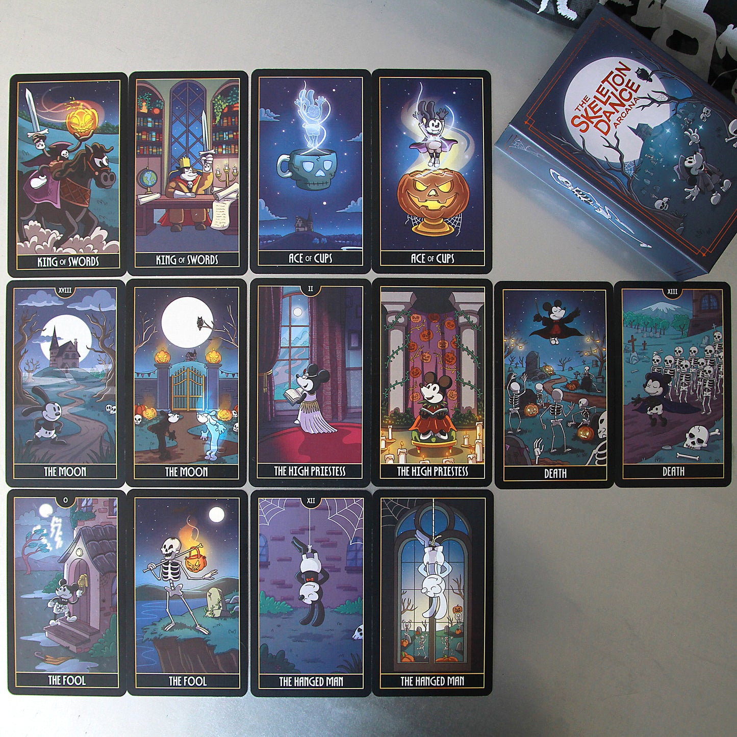 The Skeleton Dance Arcana Tarot