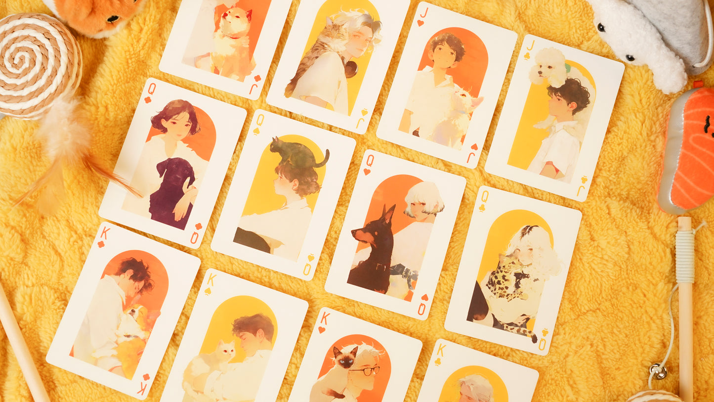 Cat & Dog Playing Cards