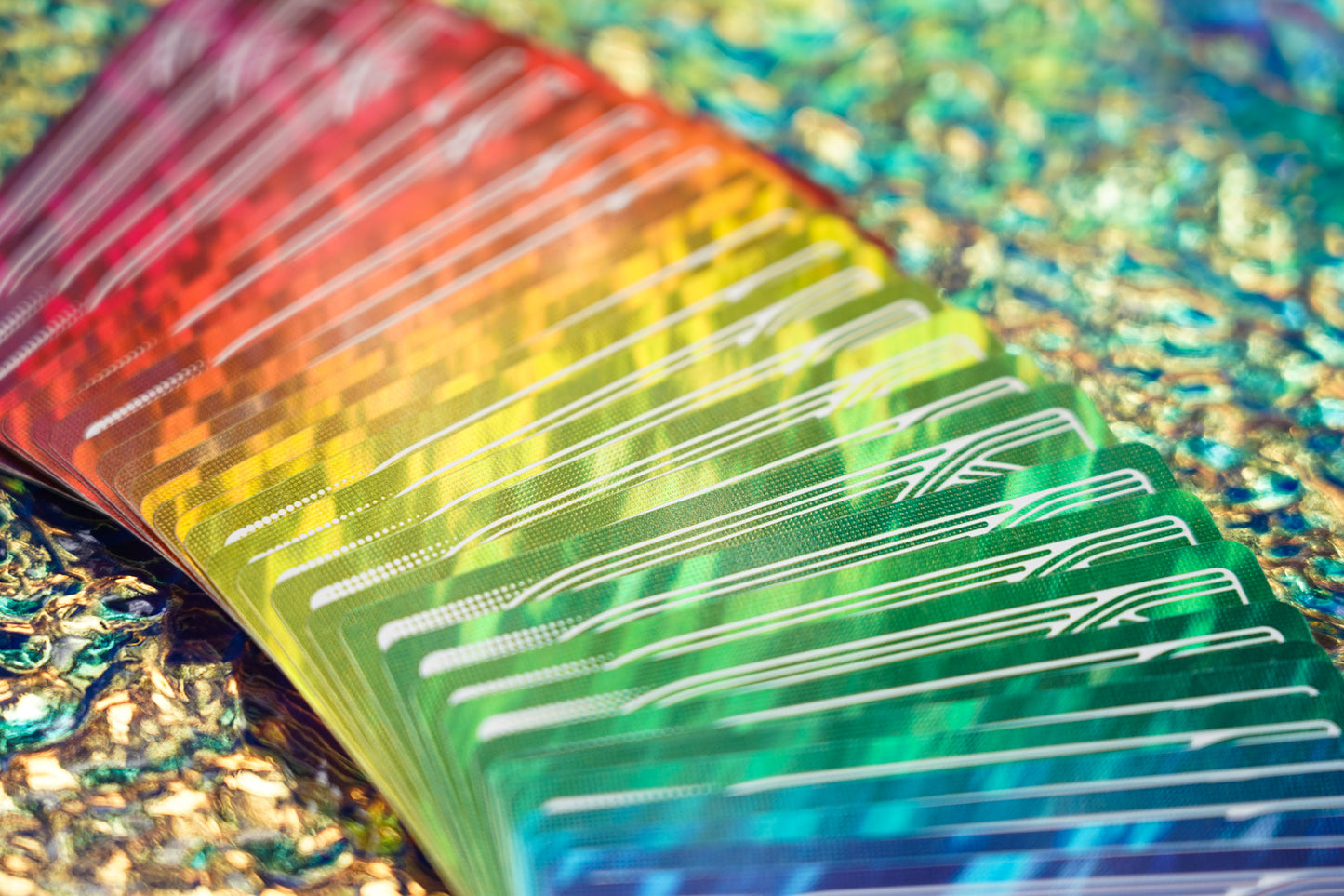 Rainbow HOLO Playing Cards