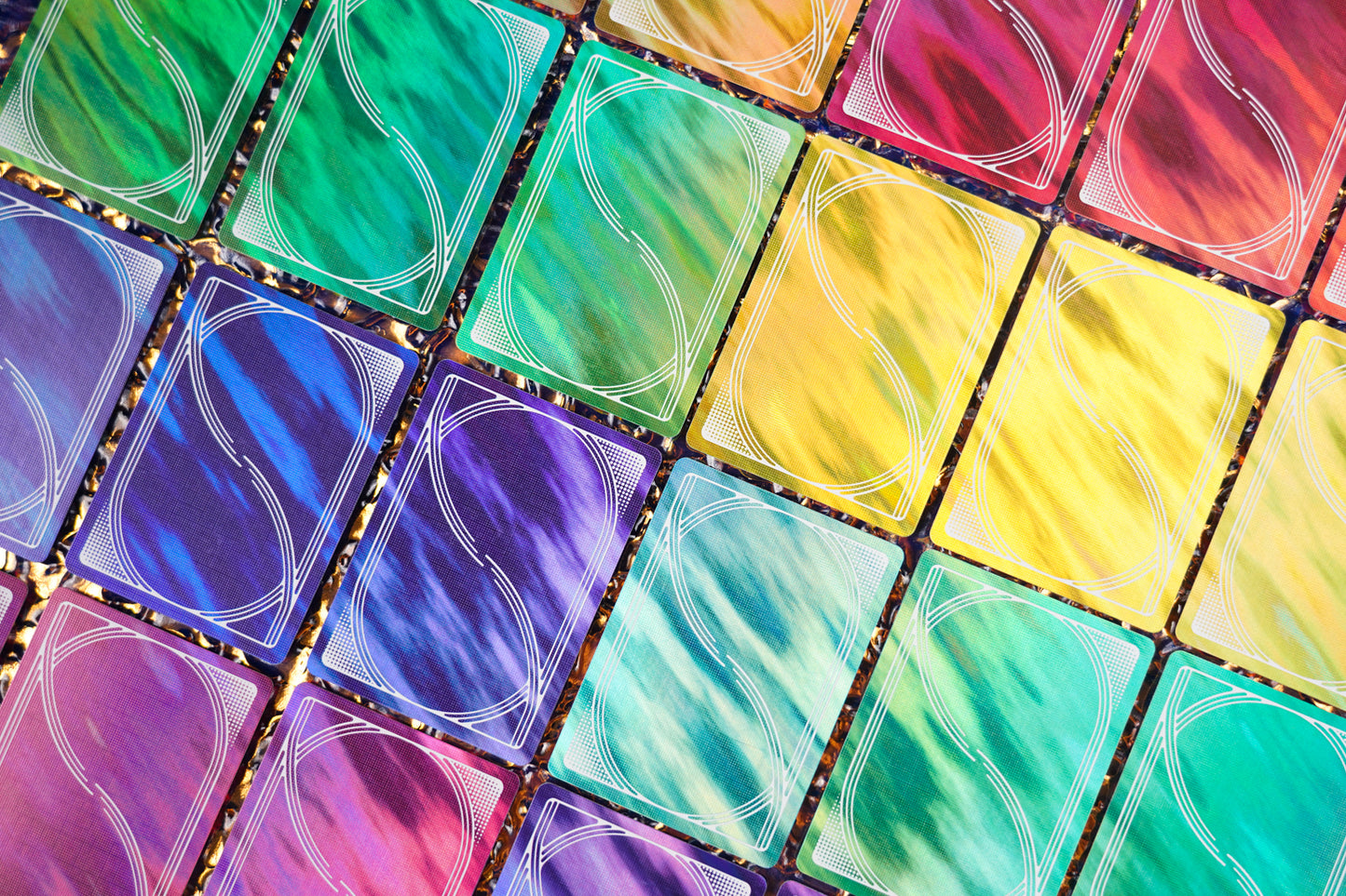 Rainbow HOLO Playing Cards