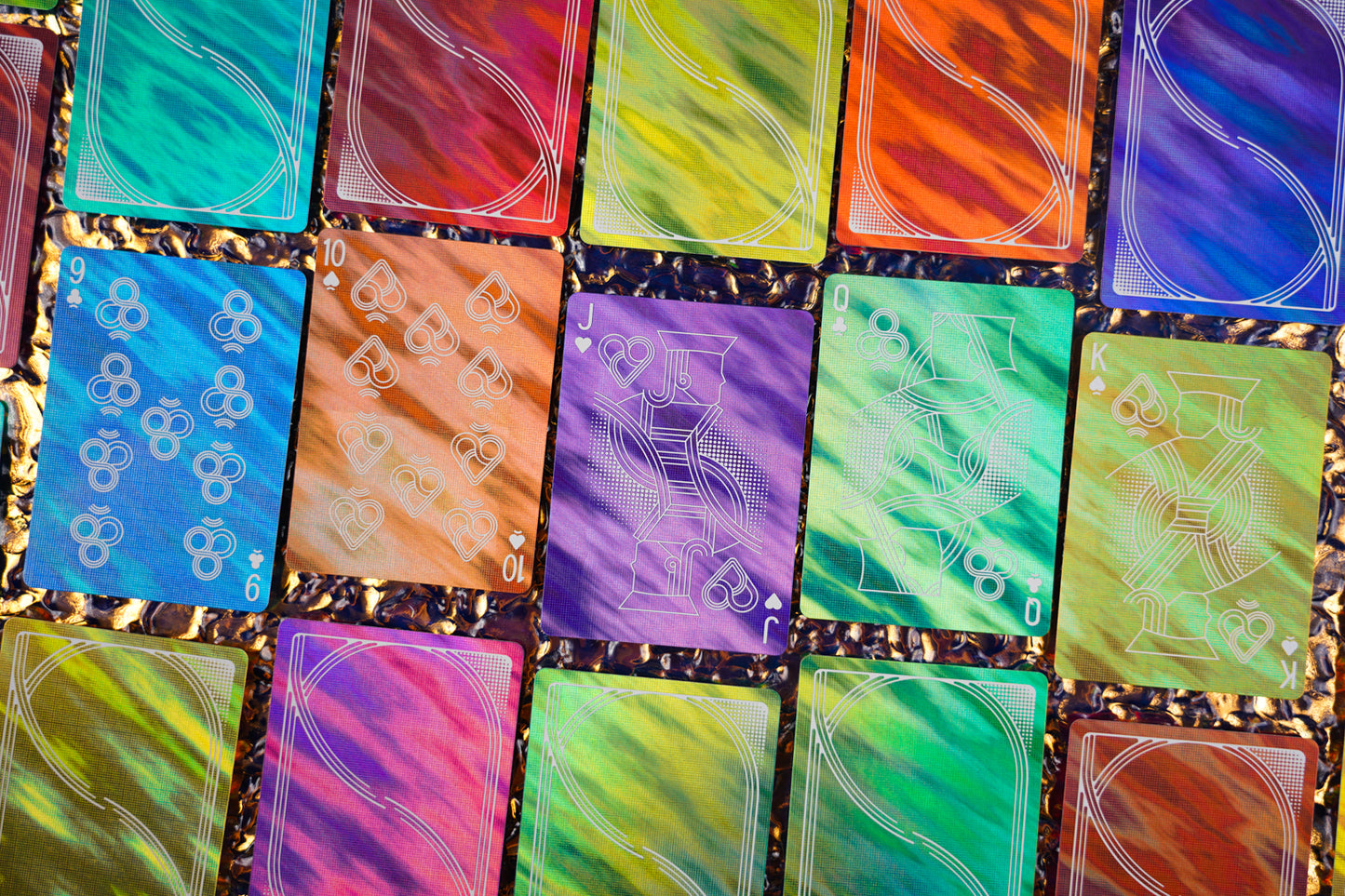 Rainbow HOLO Playing Cards