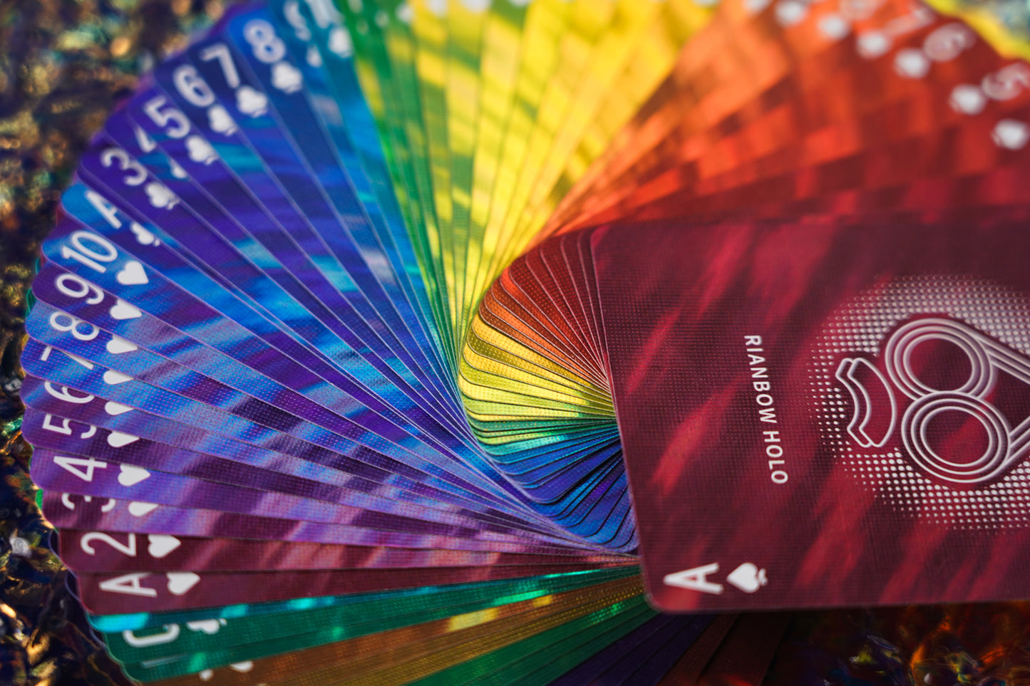 Rainbow HOLO Playing Cards