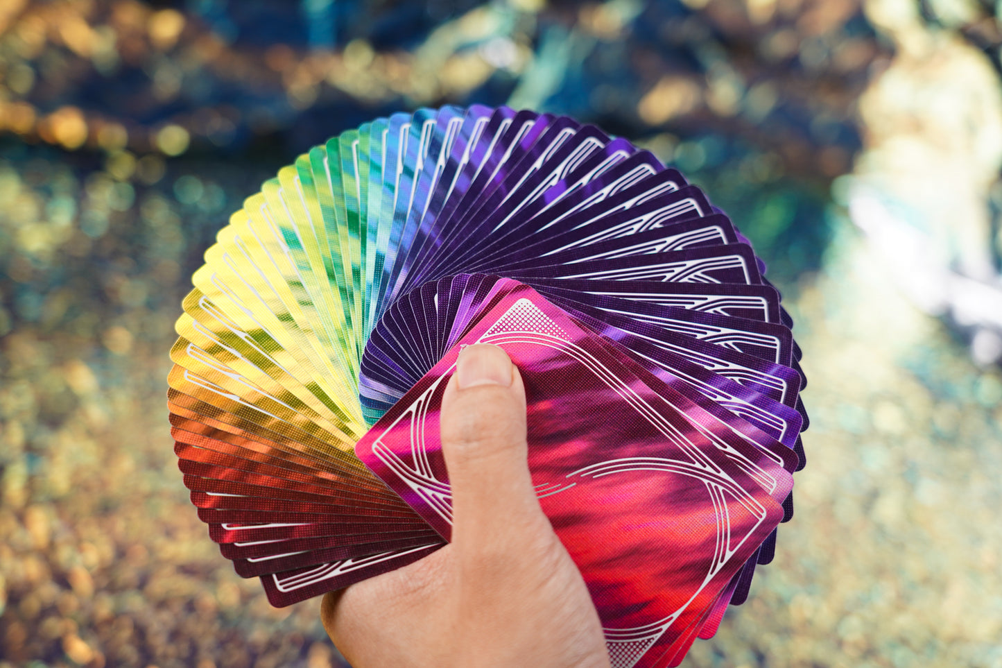 Rainbow HOLO Playing Cards