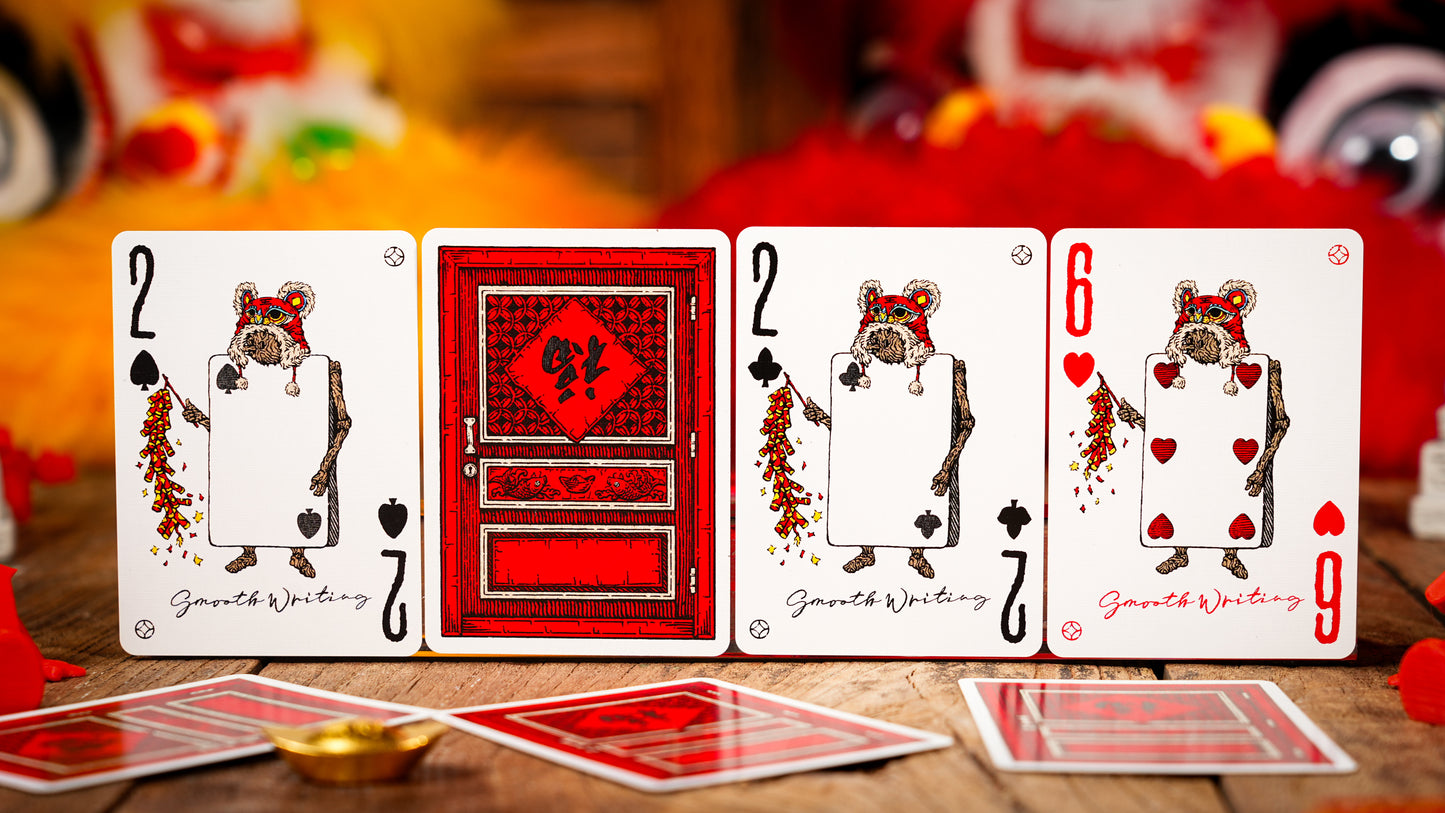 New Year 52 Playing Cards