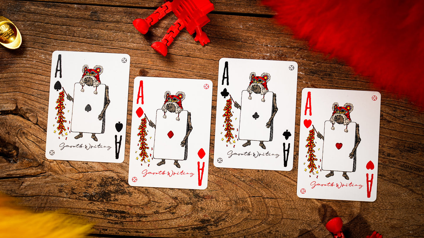New Year 52 Playing Cards