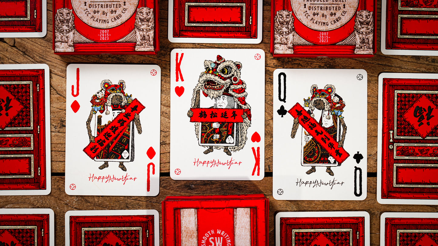 New Year 52 Playing Cards