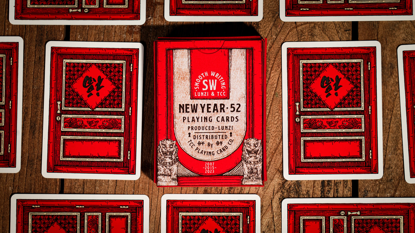 New Year 52 Playing Cards