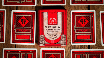 New Year 52 Playing Cards
