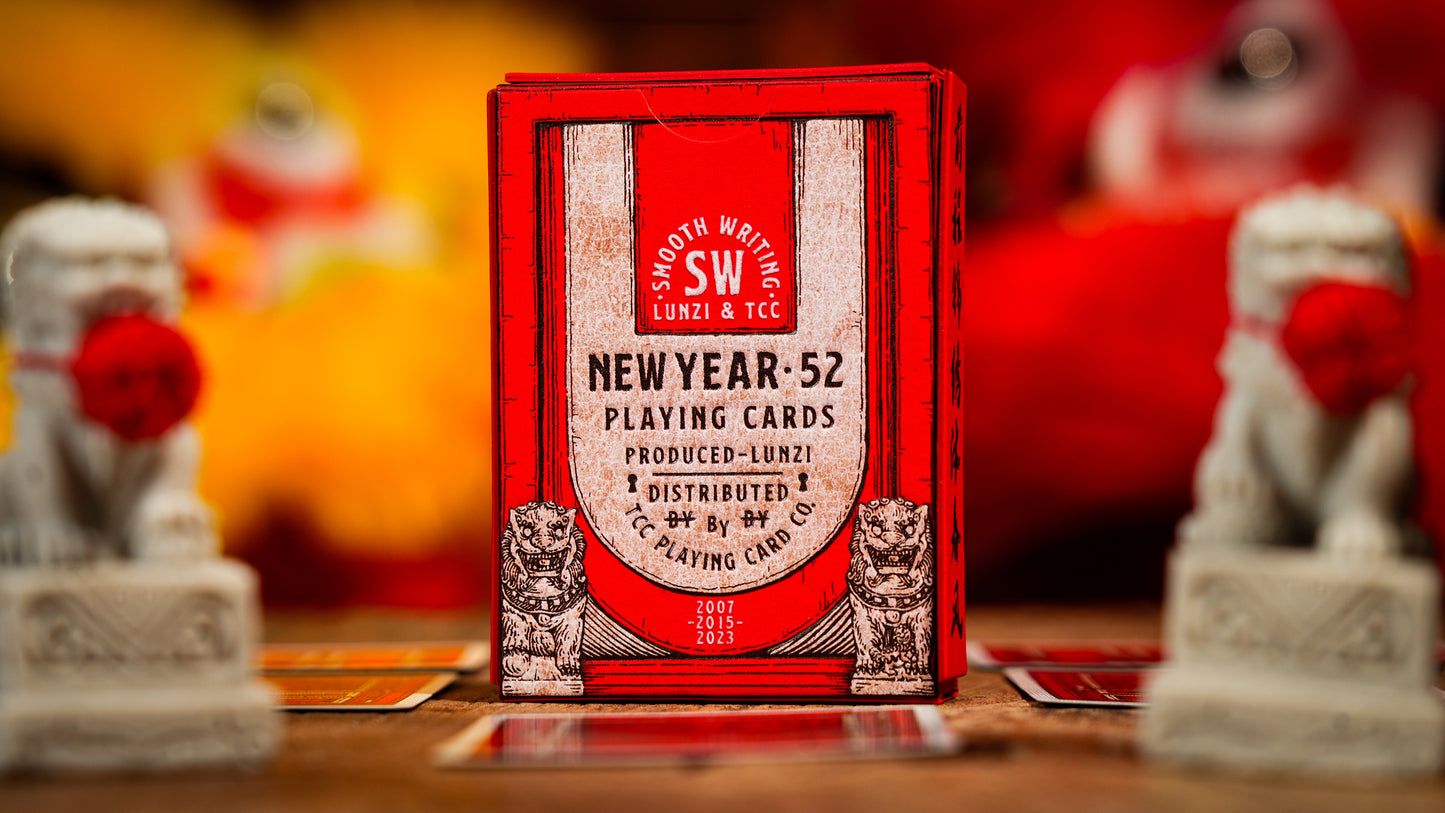 New Year 52 Playing Cards