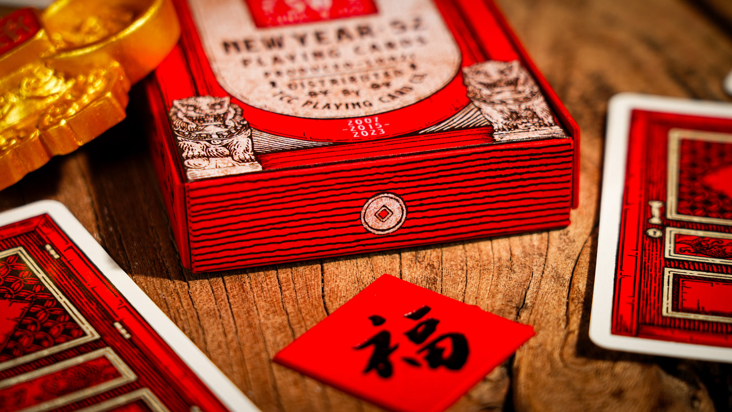 New Year 52 Playing Cards
