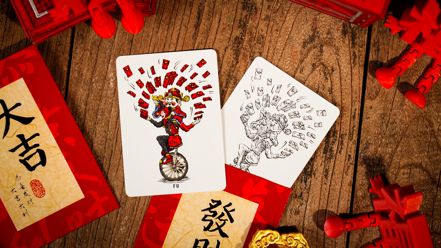 New Year 52 Playing Cards