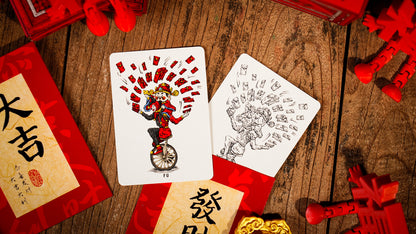 New Year 52 Playing Cards