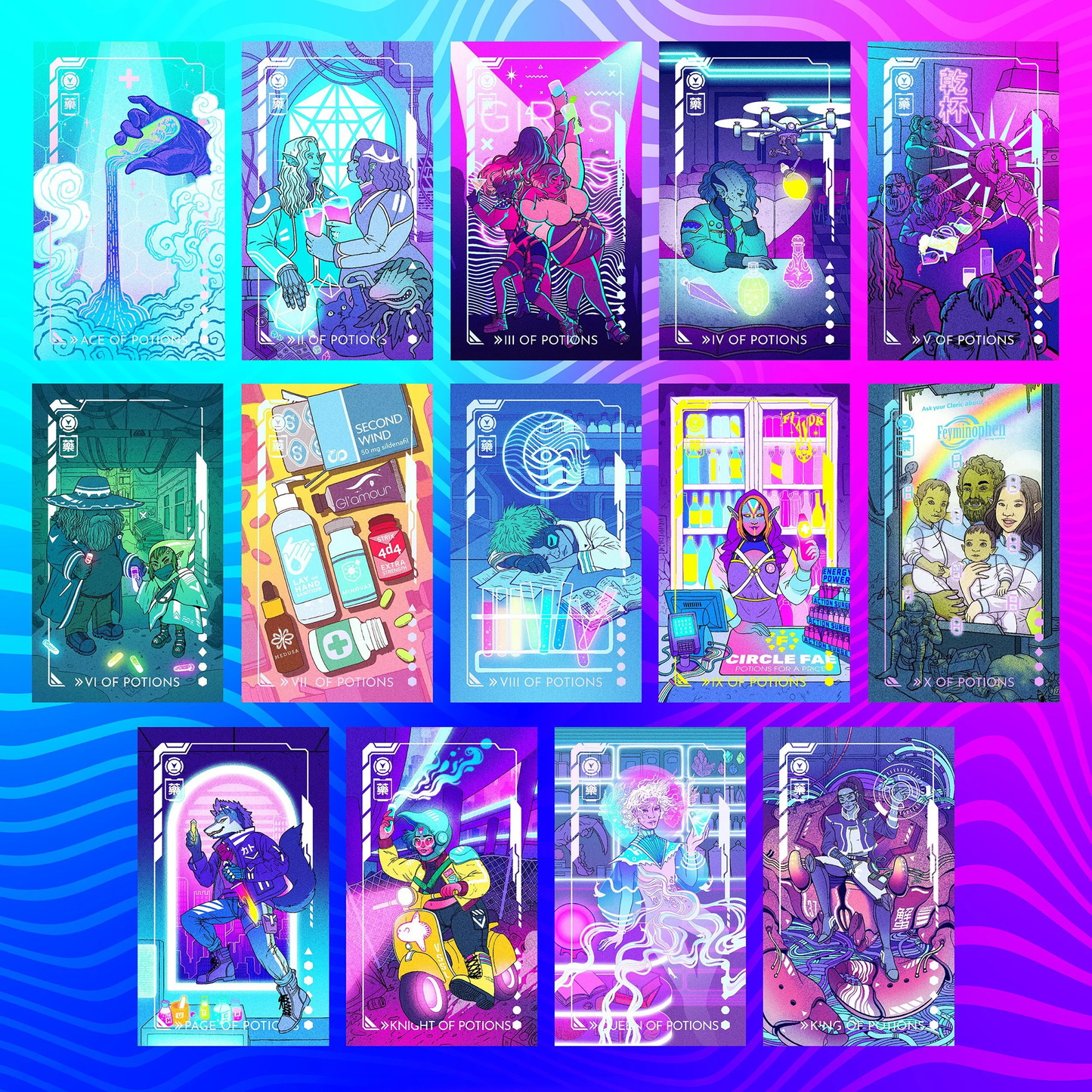 Eldritch Overload Tarot