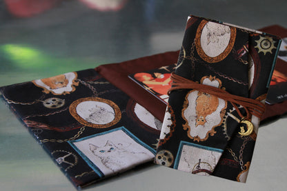 TarotHaven Handmade Wrap Pouch "Animal Series"