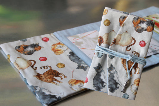 TarotHaven Handmade Wrap Pouch "Animal Series"