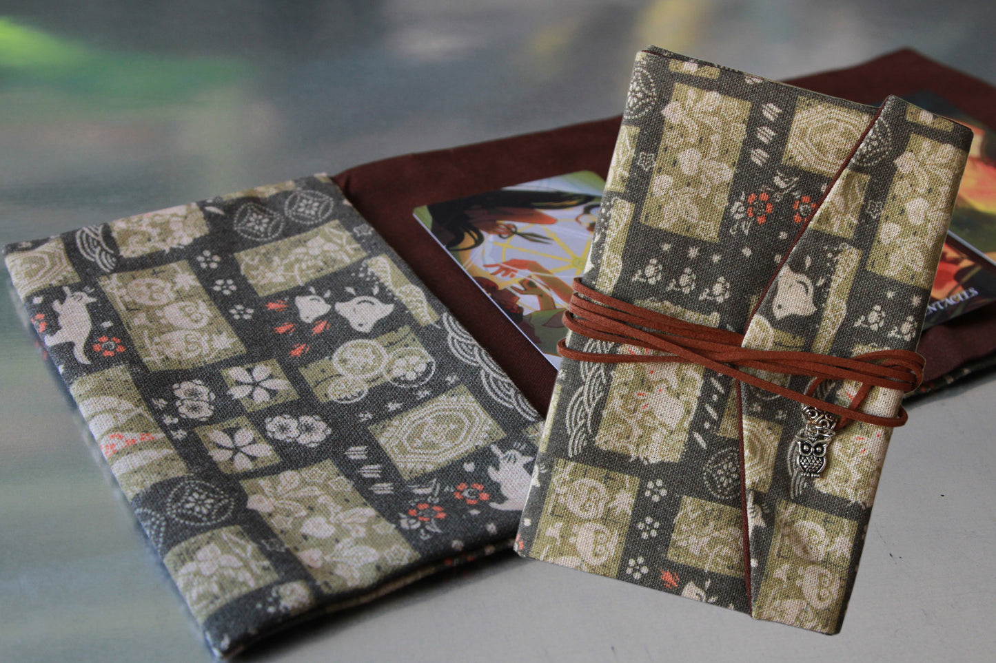 TarotHaven Handmade Wrap Pouch "Animal Series"