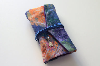 TarotHaven Handmade Wrap Pouch "Flower Series"