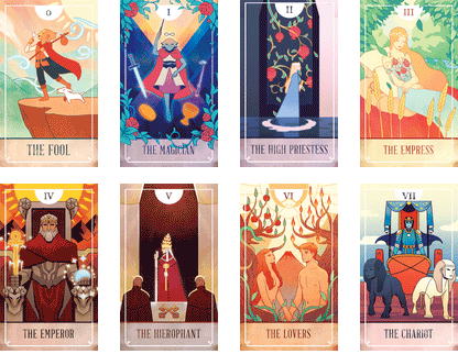 The Fablemaker's Animated Tarot